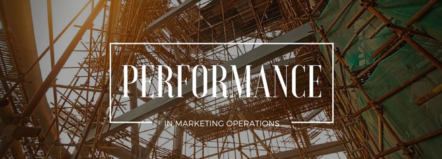 marketing performance and modern day management